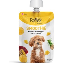 Reflex Plus Smoothie Kuzu Etli ve Ananaslı Yetişkin Köpek Sıvı Ödül Maması 85 gr