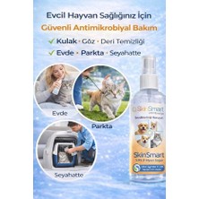 Skinsmart Kedi ve Köpek Için Kulak, Göz ve Deri Temizleme Spreyi, Antiseptik Bakım Solüsyonu, 500 ml