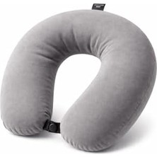 AyrStore Boyun ve Seyahat Yastığı Ergonomik - Silikon Dolgulu - Fermuarlı - Yıkanabilir - Çıtçıtlı U Yastık - Uçak, Araç, Otobüs ve Ofis Için (Renk Stok Durumuna Göre Gönderilir)