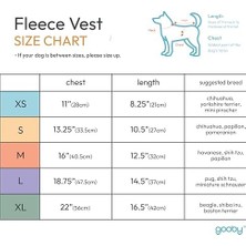 Gooby Polar Yelek Köpek Süveteri - Kireç, Orta - Tutan Kazak Polar Köpek Ceketi O-Ring Tasmalı - Kış Küçük Köpek Kazak Kaban - Soğuk Hava Köpek Giysileri Küçük Köpekler Için Erkek Veya Kız Çocuk