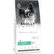 Molly Somonlu Mini Irk Yetişkin Köpek Maması 2 kg