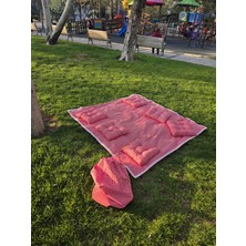 Akta Emek Çeyiz Tasarım 8 Parça Duck Kumaş Piknik Seti