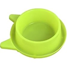 Miapet Plastik Kedi Kulaklı Mama ve Su Kabı 400 ml Yeşil