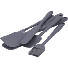 Senka Mey Ithalat® Silikon Spatula ve Fırça Seti