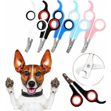 Kedi Köpek Tırnak Makası – Renkli Paslanmaz Çelik Tırnak Kesici – Evcil Hayvanlar Için Güvenli ve Ergonomik Tırnak Makası – Kedi, Küçük Köpek Asorti Çok Renkli 2 Adet Tırnak Makası (2, Pembe)