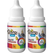 Kuşlar Için Ek Besinler, Multi Vitamin x 12 Adet (2 Paketi)