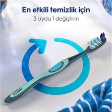 Oral-B Pro-Expert Advanced Derinlemesine Temizlik Diş Fırçası, Orta Sertlik