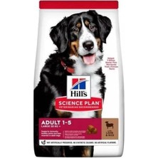 Hill's Plan Yetişkin Büyük Irk Kuzulu & Pirinçli Köpek Maması 12 + 2 kg
