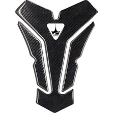 Tank Pad | Triumph ile Uyumlu | Kaydırmaz ve Dayanıklı Karbon| Motosiklet Tank Pad | GC06 (Karbon)