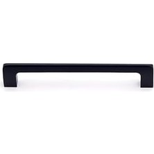 Siyah Renkli 160 mm Modern Kulp