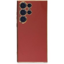 Renas Store Galaxy S23 Kılıf Volet Silikon - Kırmızı