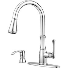 GT529WH1S Wheaton (Griff Pull--Mutfak Armatürü Paslanmaz Çelik, GT529WH1C