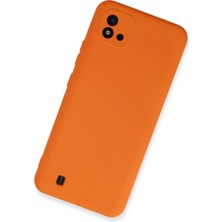 Renas Store C11 2021 Kılıf Nano Içi Kadife Silikon - Turuncu