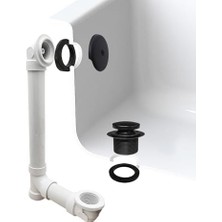 Westbrass D49321 – 62 Pvc Tek Delikli Dirsekli Banyo Atığı