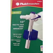747UK074 747 Valve Plastic Shank Wc Doldurma Valfi, Mavi, Beyaz