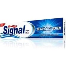 Signal Beyazlatıcı Sistem Diş Macunu 50 ml 2'li Set