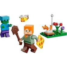 Aydogan's Minecraft Ateş Çatışması Seti, 3D Oyun Deneyimi Için Eğlenceli Yapım