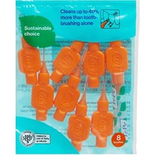 0.45 mm - Turuncu Diş Arayüz Fırçası (1x 8 Adet)