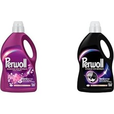 Hassas Sıvı Çamaşır Deterjanı Yenileme & Çiçek Cazibesi 2.75L (50 Yıkama) ve  Yenileme Siyahlar Için Sıvı Deterjan 54 Yıkama 2.97 Lt