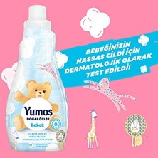 Yumoş Konsantre Çamaşır Yumuşatıcısı Bebek 1200 ml 50 Yıkama 1 Adet