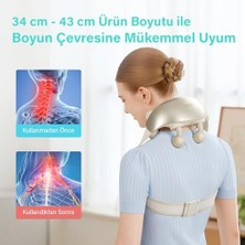 Skg H7 Ultra Profesyonel Boyun ve Omuz Masaj Cihazı, Insan Eli Yoğurma Hissi, Shiatsu Masaj Fonksiyonu ve Isıtma Özelliği