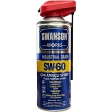 Works Sw-60 Kobra Başlıklı Pas Sökücü Yağlayıcı Korozyon Önleyici Çok Amaçlı Multi Sprey 400 ml