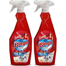 Bingo Fresh Anti Toz + Kalıcı Parfüm Yüzey Temizleyici (1 x 750 Ml) (2 Paketi)
