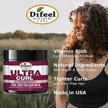 Difeel Ultra Curl Bukle Belirginleştirici Saç Maskesi 354.9ML