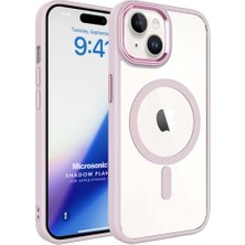 Kılıf 15 Plus Için Shadow Rose [ 15 Plus ile Uyumlu Kılıf - Rose ]