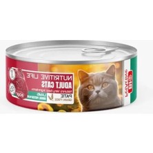 Die Grup Kuzu Etli Yaş Kedi Maması Konserve (24 x 80G)