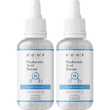 Voop Hyaluronic Acid, Yoğun Nemlendirici Serum 30 ml (2 Paketi)