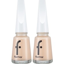 Klasik Parlak Bitişli Yüksek Pigmentli Oje Nail Enamel 246 Cream Silk New (2 Paketi)