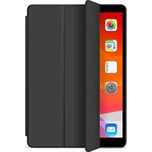 iPad 9. Nesil 10.2" ile Uyumlu Kılıf Lansman A2602 A2603 A2604 A2605 Siyah