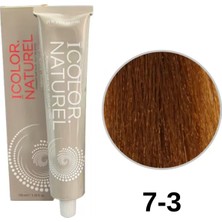IColor Naturel Icolor Natural Tüp Boya 100Ml. 7-3 Altın Kumral