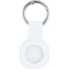 ile Uyumlu Silikon Anahtarlık Kılıfı 01 Beyaz