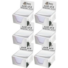 Die Grup Küp Not Kağıdı - 8x8 Cm, 6 Paket, Beyaz Renk, 400 Yaprak
