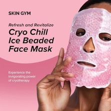 Skın Gym Cryo Chill Ice Boncuklu Yüz Maskesi Cilt Bakımı, Gelişmiş Soğuk Terapili Cilt Bakımı, Koyu Halkalar ve Şişlikler Için Soğuk Yüz Göz Maskeleri, Kadınlar Için Yüz Bakımı Spa Hediyeleri