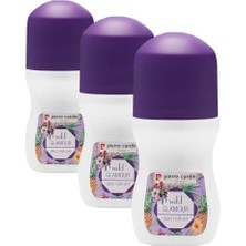 Glamour 48 Saat Etkili Antiperspirant Roll On Deodorant, 50 ml (3 Paketi)