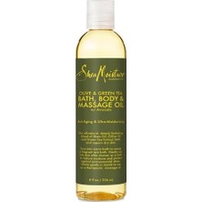 Shea Moısture Masaj Yağı - Yağı ile Zeytin ve Yeşil Çay, Kuru Ciltler Için Derin Nemlendirici Banyo ve Vücut Masaj Yağları, 8 Fl Oz