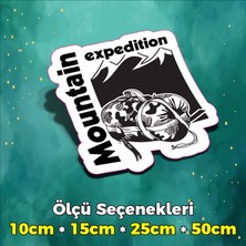 Sb Store Kamp Temalı Sticker Etiket Outdoor Adventure Camping Karavan - Model 71 - 10CM