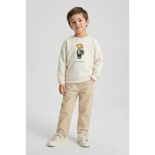 Dmb Boys & Girls Erkek Çocuk Pantolon Mavi 1-7 Yaş Krem