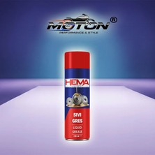 Moton Sıvı Gres Yağlayıcı Sprey 200 ml (Hema)