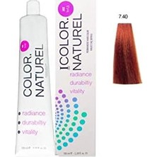 Kalıcı Saç Boyası 100 ml 7.40 Doğal Bakır