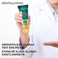 Keratin & Argan Onarıcı Saç Bakım Kremi – Yıpranmış ve Hasar Görmüş Saçlar Için – 250 ml – Biocomplex B11, Hidrolize Keratin ve Argan Yağlı