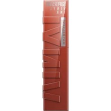 Die Grup Maybelline New York Super Stay Vinyl Ink Uzun Süre Kalıcı Likit Parlak Ruj 130 Extra