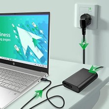 65W Usb-C Şarj Kablosu Güç Kaynağı Latitude 3550 3560 3570 3580 5175 5250 5280 5450 5480 5490 5580 5590 5590 7420 7370 7275 7280 Xps 12 9250 13 9350 9360 9365 9370 Chromebook 3100 3400 5190