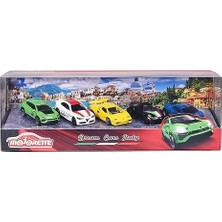 , 212053178, Italyan Rüyası Arabalar 5'li Hediye Seti, Die-Cast (Metal), Lamborghini Urus, Alfa Romeo Giulia, Lamborghini Countach LP400, Alfa Romeo 4c Spider, Lamborghini Huracan Avio