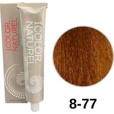 IColor Naturel Icolor Natural Tüp Boya 100ML. 8-77 Karamel