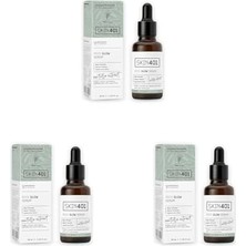 SKIN401 Pirinç Özlü Aydınlatıcı ve Parlaklık Etkili Serum 30ML (3 Paketi)