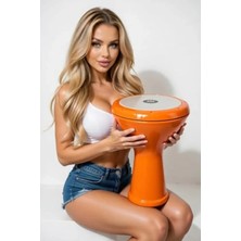Die Grup Alüminyum Büyük Boy Darbuka, Turuncu Renk Seçeneği